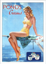 Postcard ponds cream d'occasion  Expédié en Belgium