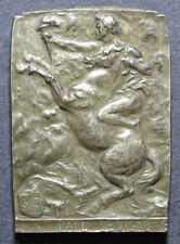 Medalha belga Art Nouveau Paul de Vigne por Braecke (1912) SHBAMA comprar usado  Enviando para Brazil