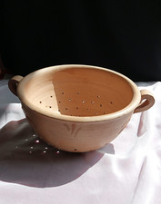 Vintage clay colander for sale  TUNBRIDGE WELLS