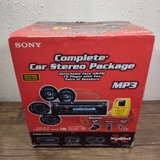 Sony Xplod CXS-GT08HP pacote estéreo completo para carro CD MP3 com alto-falantes comprar usado  Enviando para Brazil