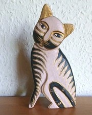 Skulptur katze sitzend gebraucht kaufen  Braunschweig