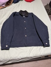 Jaqueta de trabalho Abercrombie & Fitch azul masculina tamanho médio comprar usado  Enviando para Brazil