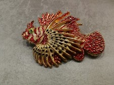 Broche poisson rouge d'occasion Broche poisson rouge d'occasion  France