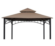 ** NOVA capa de dossel de substituição para Target Madaga Gazebo #L-GZ136PST (caqui) ** comprar usado  Enviando para Brazil