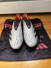 Chuteiras de futebol masculinas Adidas Predator Elite sem lacre SG platina metálica 9 IF6319, usado comprar usado  Enviando para Brazil