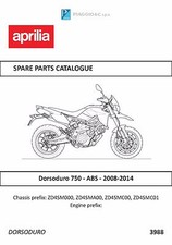 Aprilia parts manual for sale  Lexington