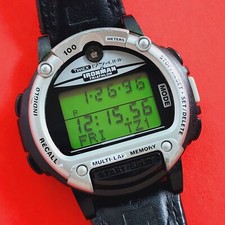 Timex Ironman Data Link Watch Multi Lap Memory Indigo Triathlon Iron Man comprar usado  Enviando para Brazil