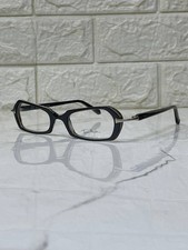 Armação de óculos vintage Thierry Mugler acetato preto 46-19 feita na França 132mm, usado comprar usado  Enviando para Brazil