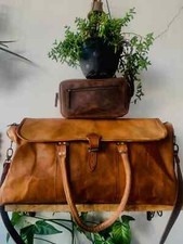 Genuine leather travel for sale  USA