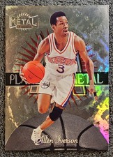 1997 SkyBox Metal Universe Planet Metal #2 Allen Iverson Inserção - Leia comprar usado  Enviando para Brazil