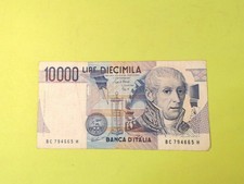 Banconota diecimila lire usato  Comiso