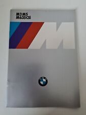 Bmw m635csi prospekt gebraucht kaufen  Elmshorn