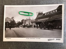 Ealing Broadway Stations GWR, cavalo animado Street View e carrinho, ônibus. RPPC comprar usado  Enviando para Brazil