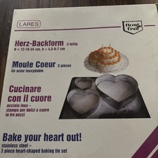 Lares backformen herz gebraucht kaufen  Scheinfeld