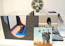 Rare Mini salle de cinéma avec cabine de projection- 8 mm-Circa 1980'-COLLECTOR comprar usado  Enviando para Brazil