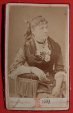Foto Cdv Gabinete Mujer Torino 1887 ( F 18 ) comprar usado  Enviando para Brazil