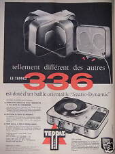 Publicité teppaz 336 d'occasion  Compiègne