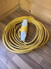 110v yellow lead for sale  SOUTHAMPTON