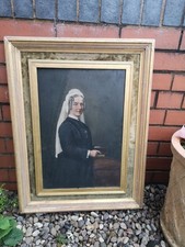 Victorian portrait oil for sale  WOLVERHAMPTON