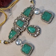 Mint green polki for sale  BIRMINGHAM