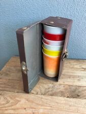 ¿Juego vintage de 6 baquelitas? Vasos en estuche./3 segunda mano  Embacar hacia Argentina