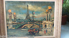 Peinture paris tour d'occasion  Fayence
