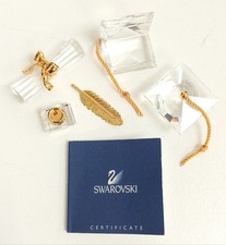 Rare swarovski gold for sale  RUGBY