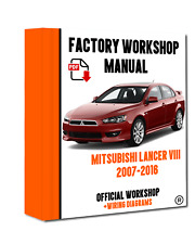 Serviço Oficial Workshop Manual Reparo Mitsubishi Lancer Viii 2007 - 2016 comprar usado  Enviando para Brazil