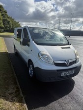 vauxhall vivaro crew cab for sale  ST. HELENS