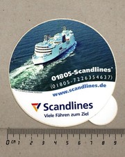 Aufkleber sticker scandlines gebraucht kaufen  Südlohn