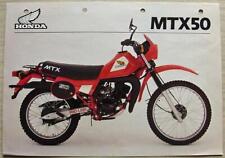 Honda mtx50 sports for sale  LEICESTER