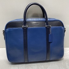 Coach blue solid for sale  Los Angeles