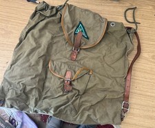 Vintage canvas leather for sale  HUDDERSFIELD