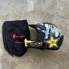 CAPACETE MASCULINO THOR MX QUADRANT ROCKSTAR tamanho XL com bolsa de proteção comprar usado  Enviando para Brazil