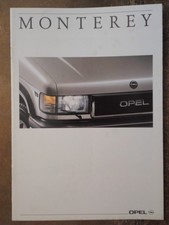 Opel monterey orig for sale  BENFLEET