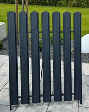 Sztachety metalowe QuickFence, Ral7016, Hurt/Detal, Od 0,5m do 2,5m, szer 110mm na sprzedaż  PL