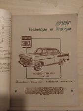 Revue technique simca d'occasion  Avignon