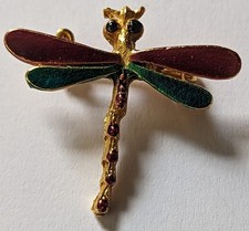Vintage goldtone enamel for sale  HUNTINGDON