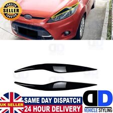 Capas para faróis Ford Fiesta Mk7-2008-2012 preto brilhante sobrancelhas acabamento pálpebra comprar usado  Enviando para Brazil