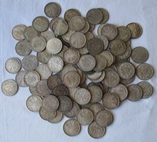 Sammlung 100 silbermünzen gebraucht kaufen  Borna