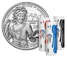 Conjunto de 3 moedas de 25 centavos femininas americanas Celia Cruz 2024 PDS comprar usado  Enviando para Brazil