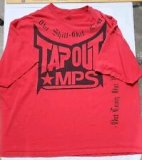 Usado, Camiseta De Colección Tapout MPS Roja MMA FIGHTING Talla 5XL Y2k segunda mano  Embacar hacia Argentina