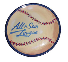 Placa de melamina Pottery Barn Kids - All Star League - Beisebol infantil - 9" comprar usado  Enviando para Brazil