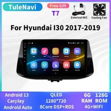 Reprodutor de vídeo estéreo tela rádio carro Android CarPlay para Hyundai i30 2017-2019  comprar usado  Enviando para Brazil