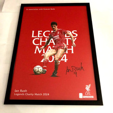 ian rush signed for sale  LIVERPOOL
