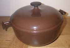 Cocotte creuset marron d'occasion  Décines-Charpieu