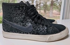 Tênis feminino Nike Primo Court médio camurça preto estampa animal tamanho 6.5 comprar usado  Enviando para Brazil