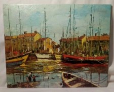 Boats harbor lithograph for sale  Mogadore