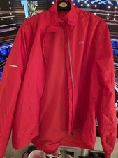 orange cycling jacket for sale  BROUGH