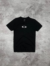 Camiseta masculina vintage Oakley preta tamanho M logotipo centro de software comprar usado  Enviando para Brazil